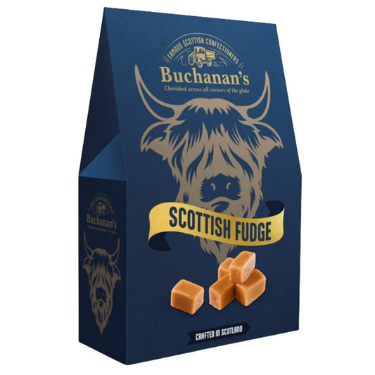 Buchanan's Scottish Fudge Carton 150g traditional vanilla fudge for gifting