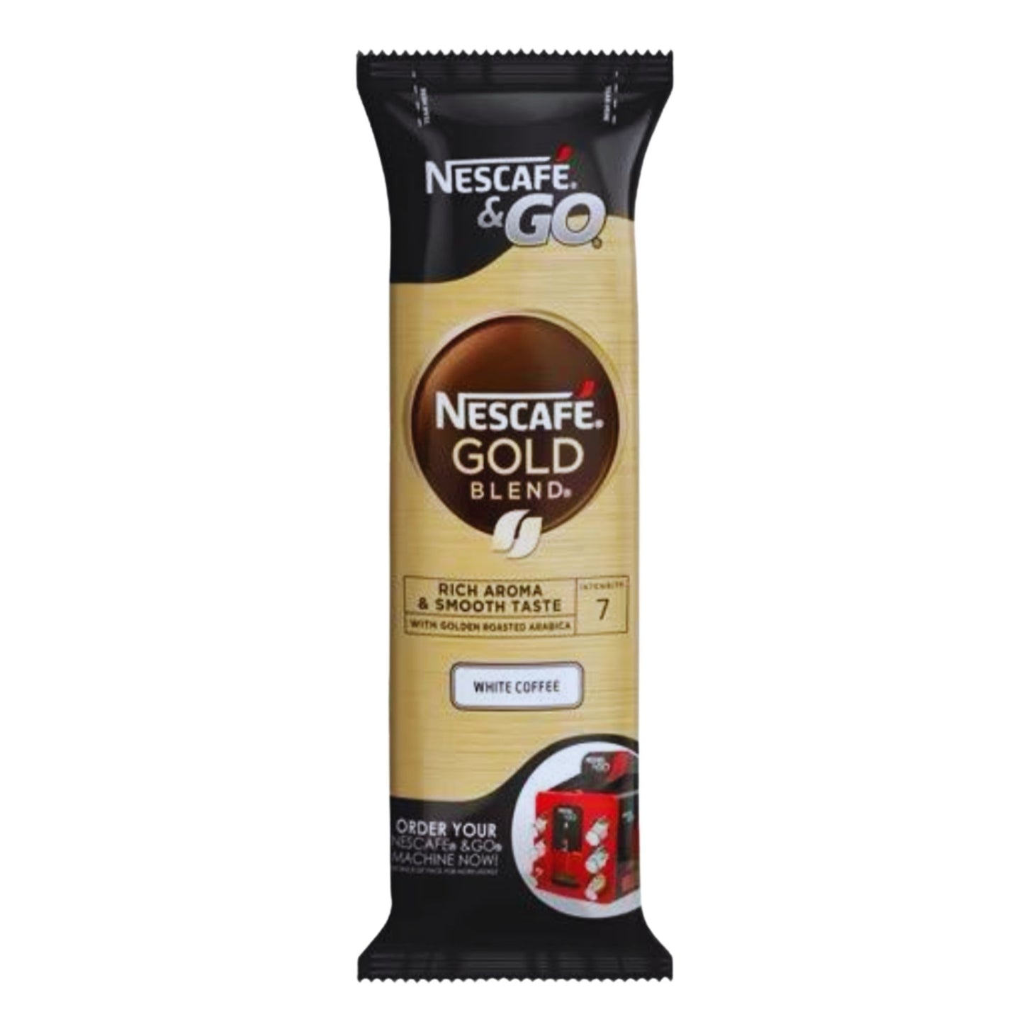 Bulk pack of Gold Blend white coffee for catering or office