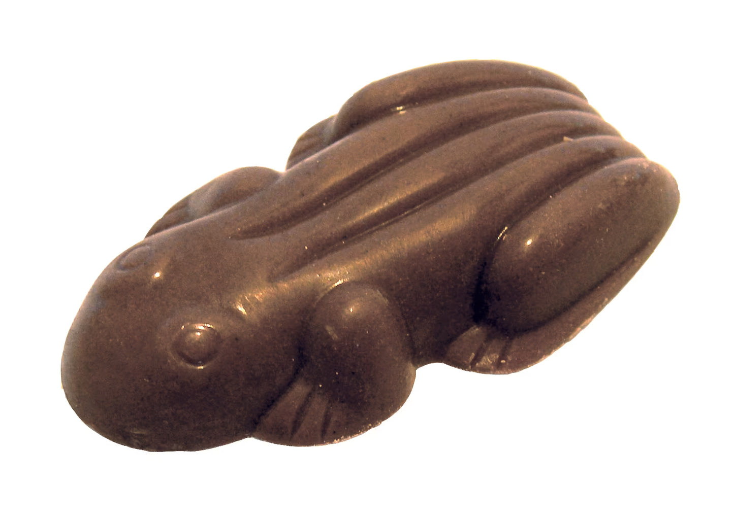 Milk chocolate frog shapes perfect for parties and celebrations