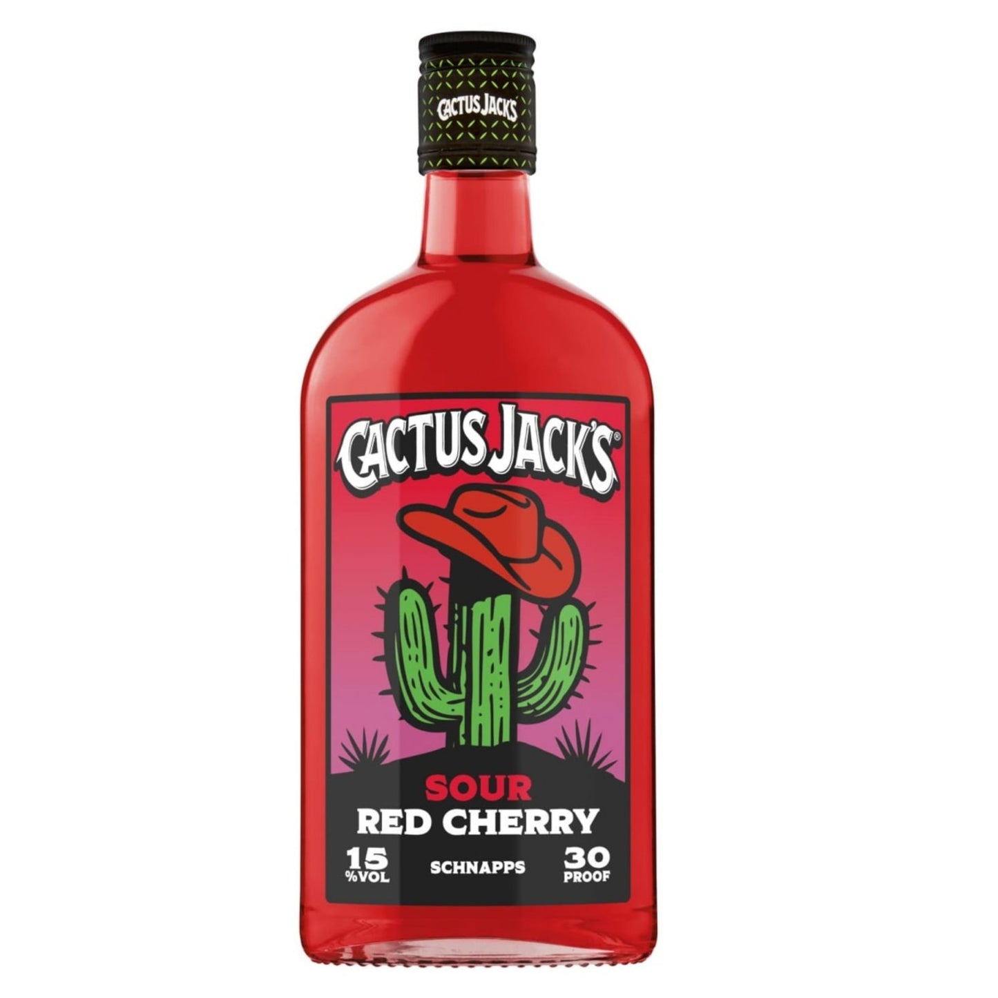 Cactus Jacks Sour Red Cherry Schnapps 75cl bottle