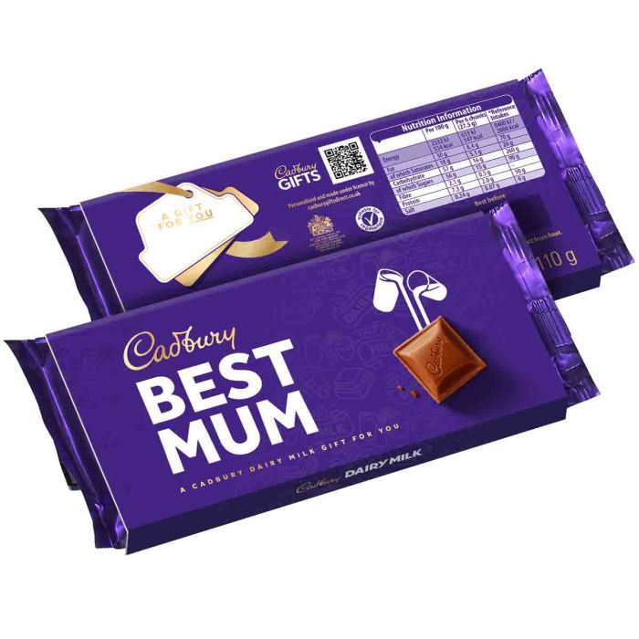 Cadbury Dairy Milk Best Mum Chocolate Bar 110g