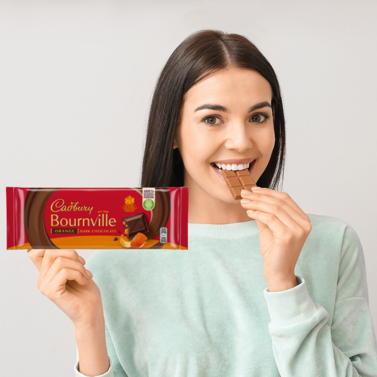 Chocolate hamper gift featuring Bournville bars