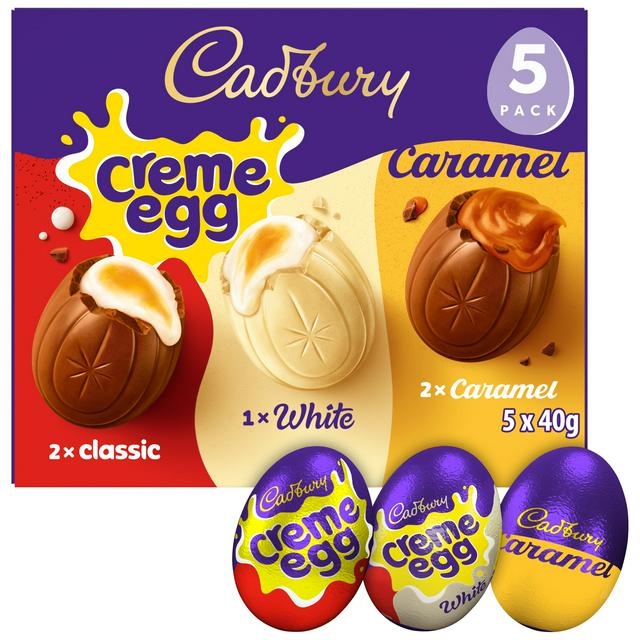Cadbury Creme Egg mixed chocolate multipack 5 x 40g