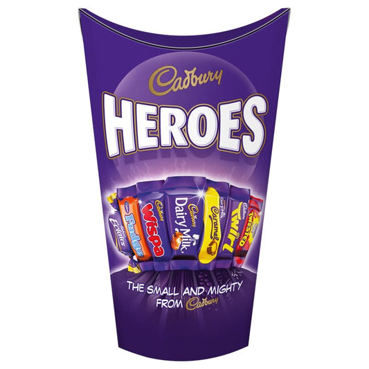 Cadbury Heroes 290g sharing chocolates for Halloween or parties