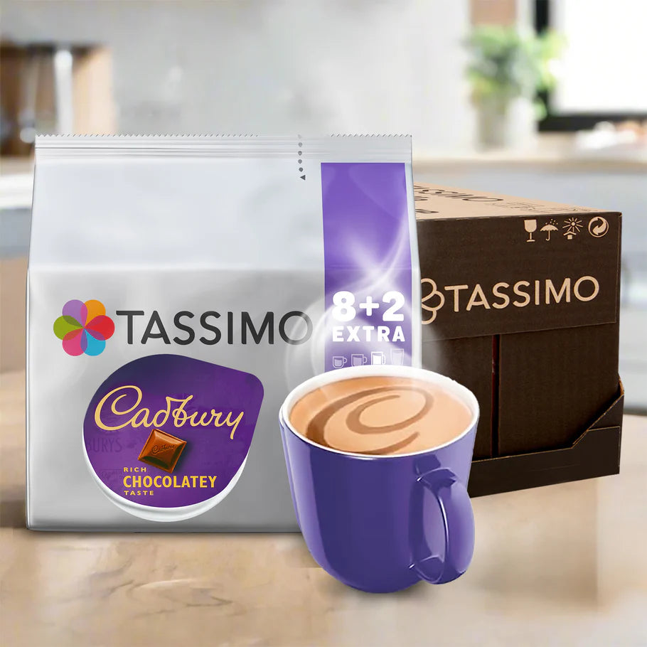 Tassimo pods for convenient hot chocolate anytime