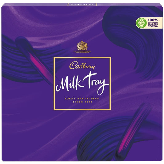 Cadbury Milk Tray 360g assorted milk chocolate selection box