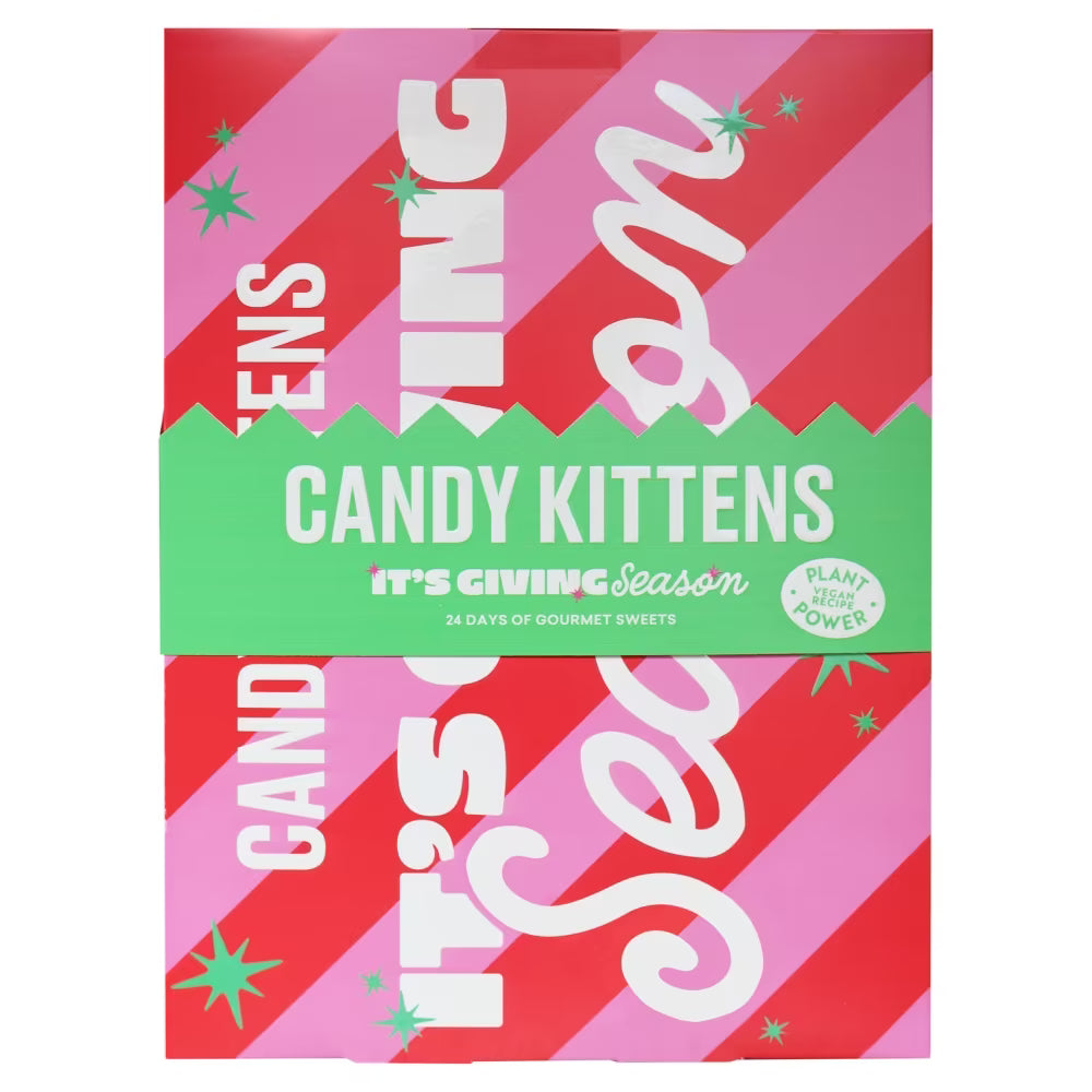Candy Kittens It’s Giving Season Advent Calendar 264g with gourmet fruity sweets