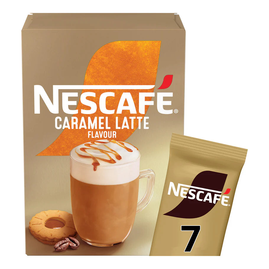 Easy-to-make caramel coffee drink