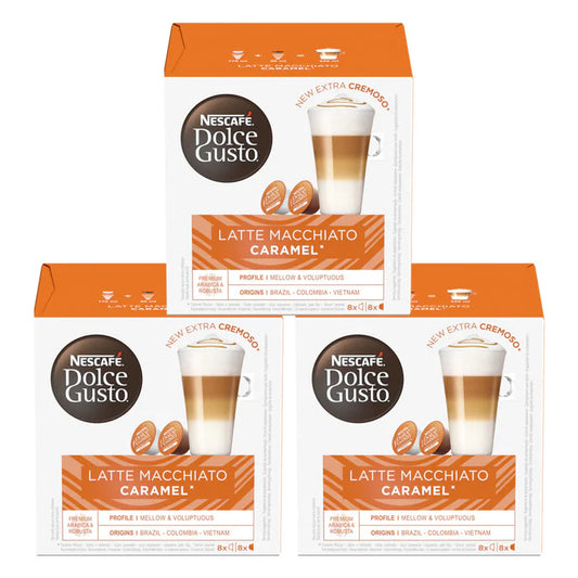 Dolce Gusto Caramel Latte Macchiato Coffee Pods
