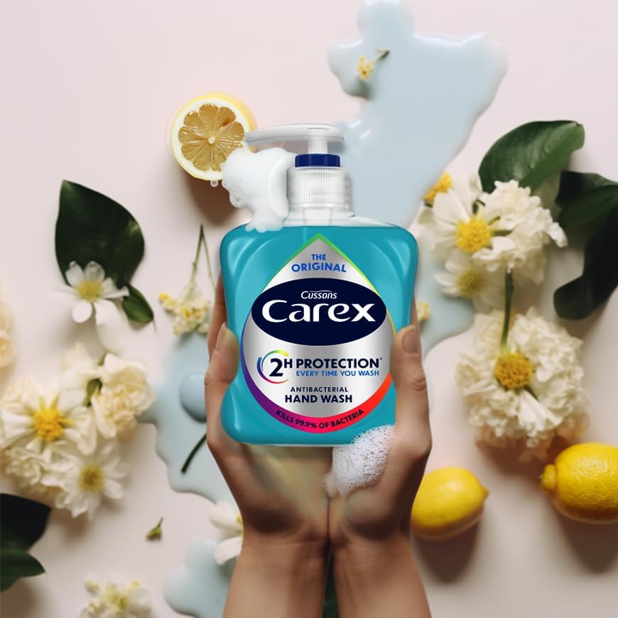 Carex gentle hand soap with moisturising formula – suitable for daily use