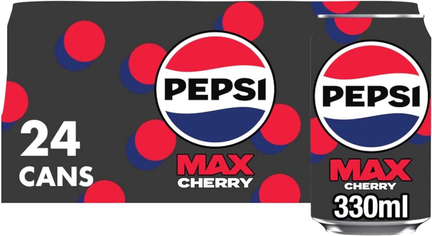 Pepsi Max Cherry soft drink offering a sugar-free twist on classic cola with cherry taste