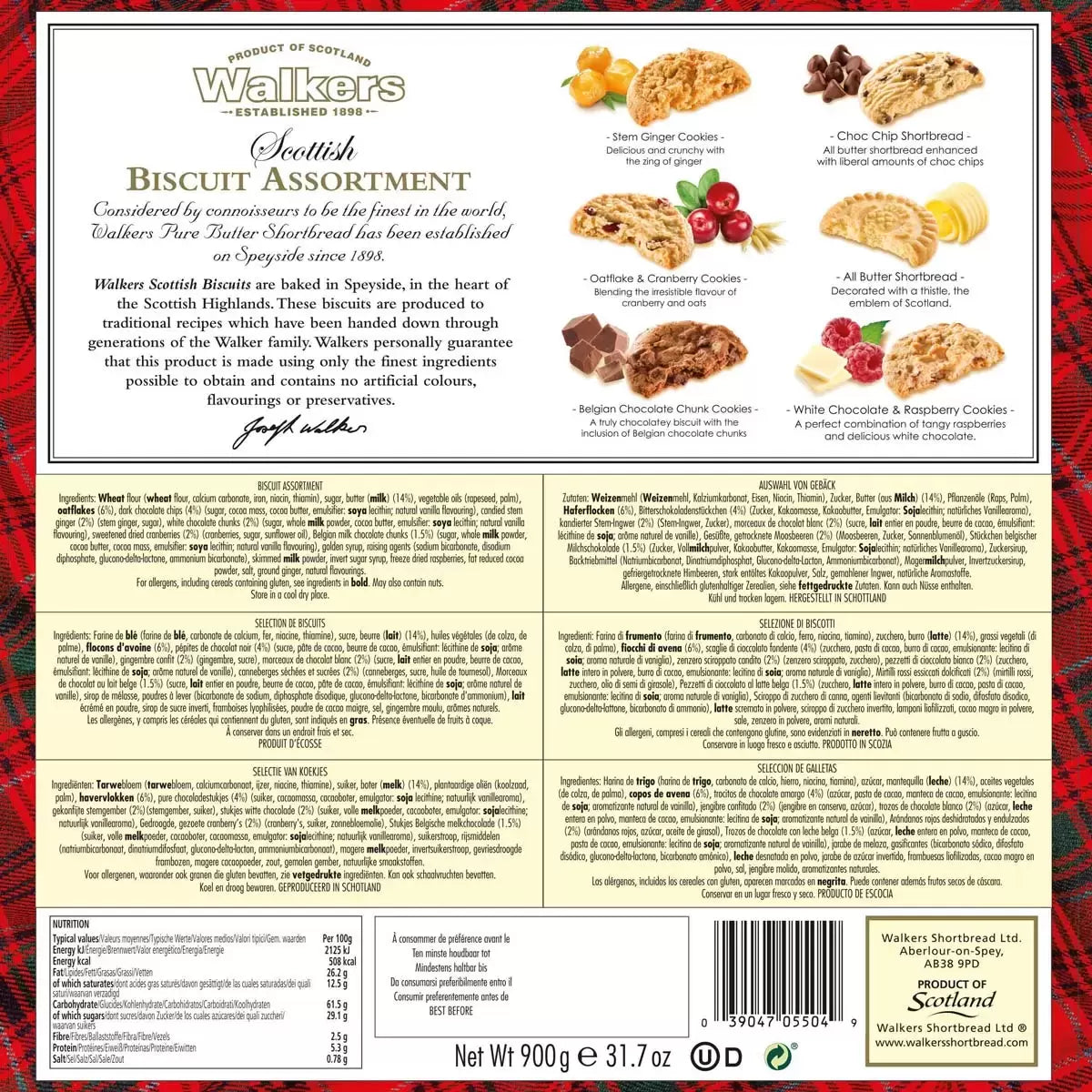 Premium Scottish biscuits made in Speyside with finest ingredients