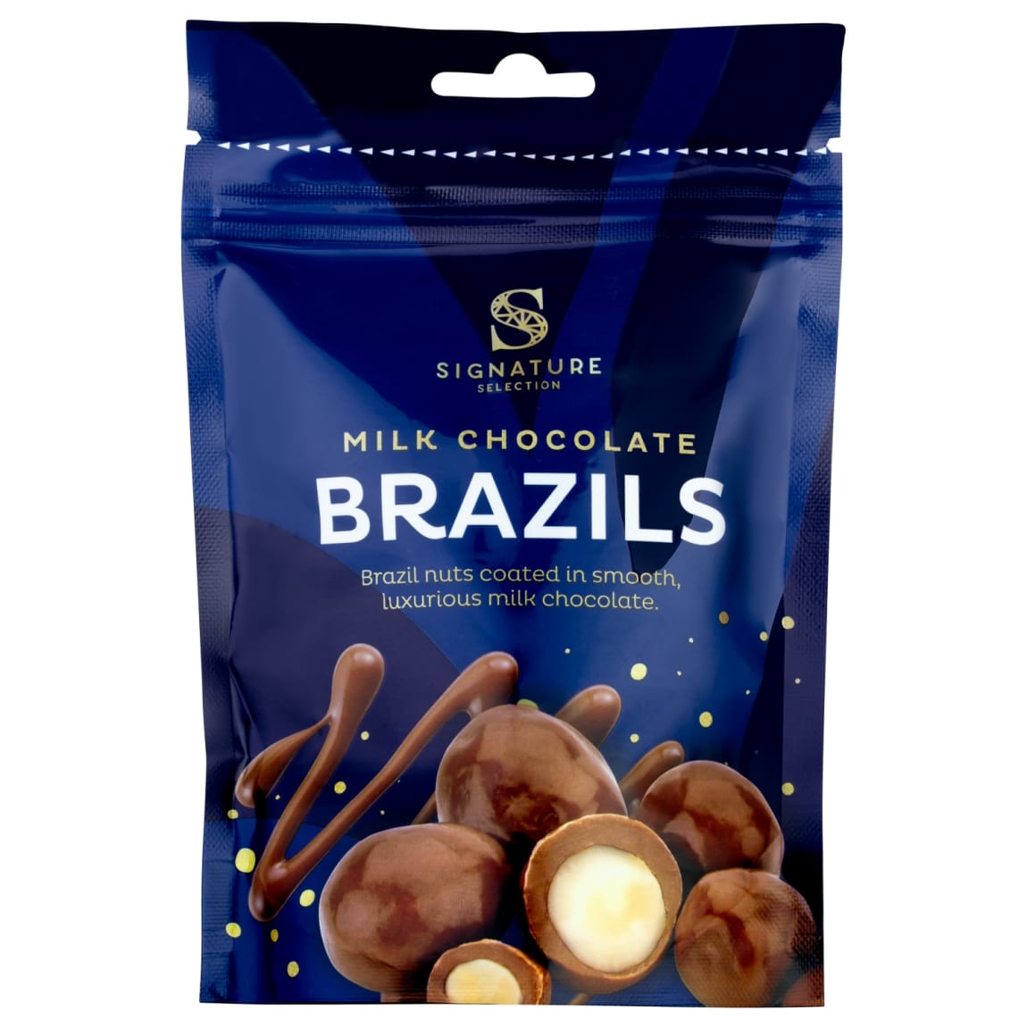Milk Chocolate Brazil Nuts 140g luxury chocolate-coated nuts