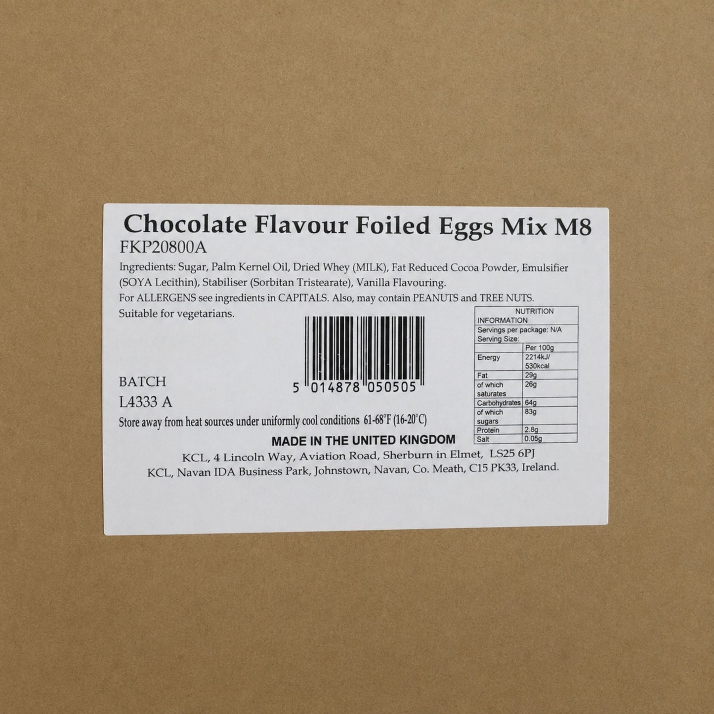 Milk chocolate party treats