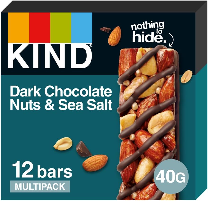 Dark chocolate nut bars ideal for snacking or on-the-go energy