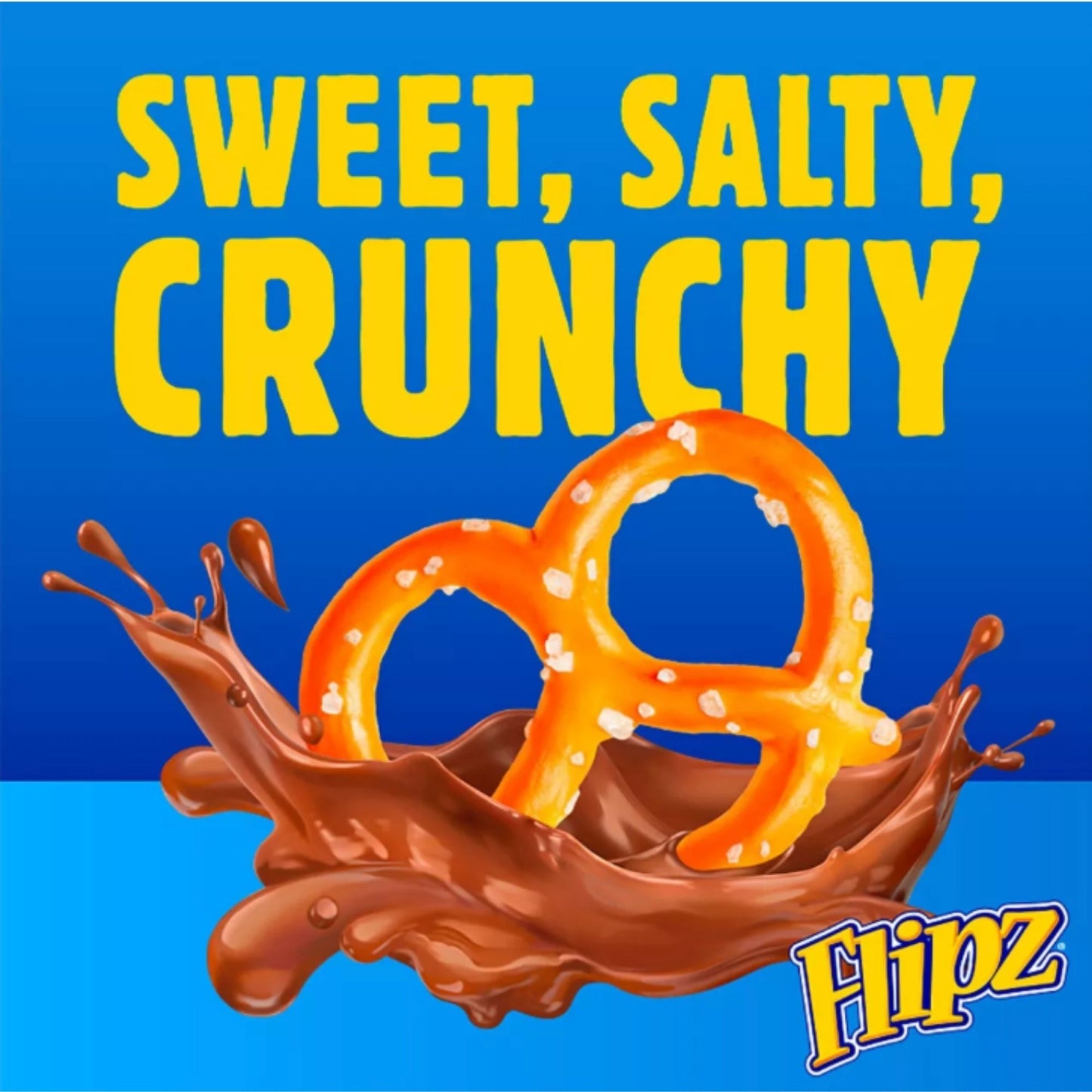 Crunchy pretzels with cinnamon bun flavour