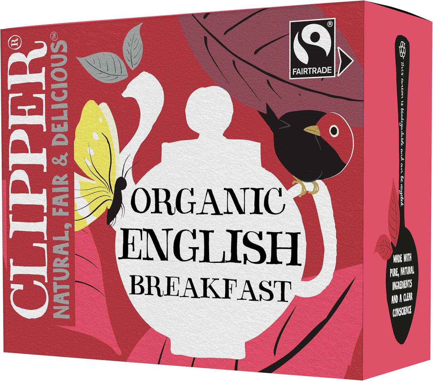 Clipper Organic English Breakfast tea pack