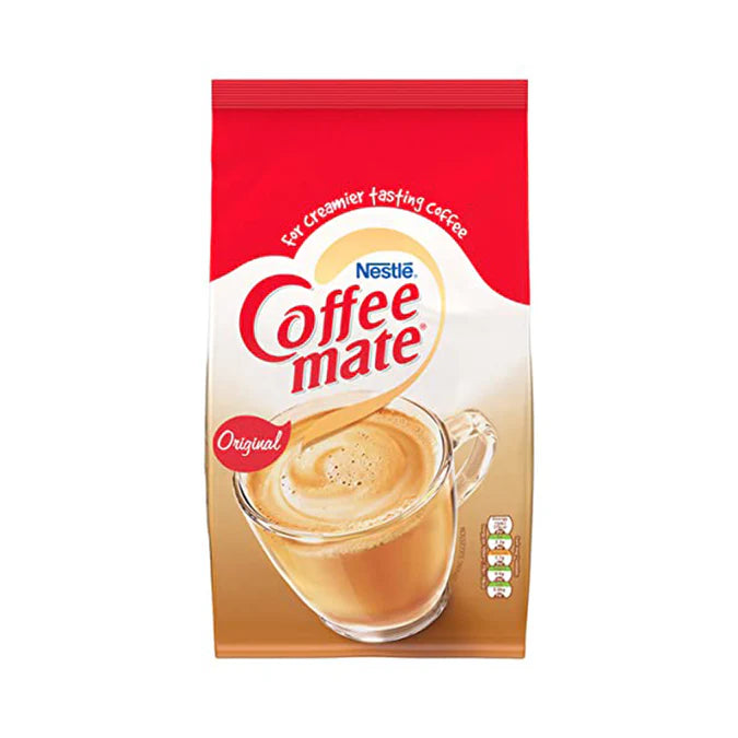 Powdered Coffee Mate creamer for smooth coffee and tea