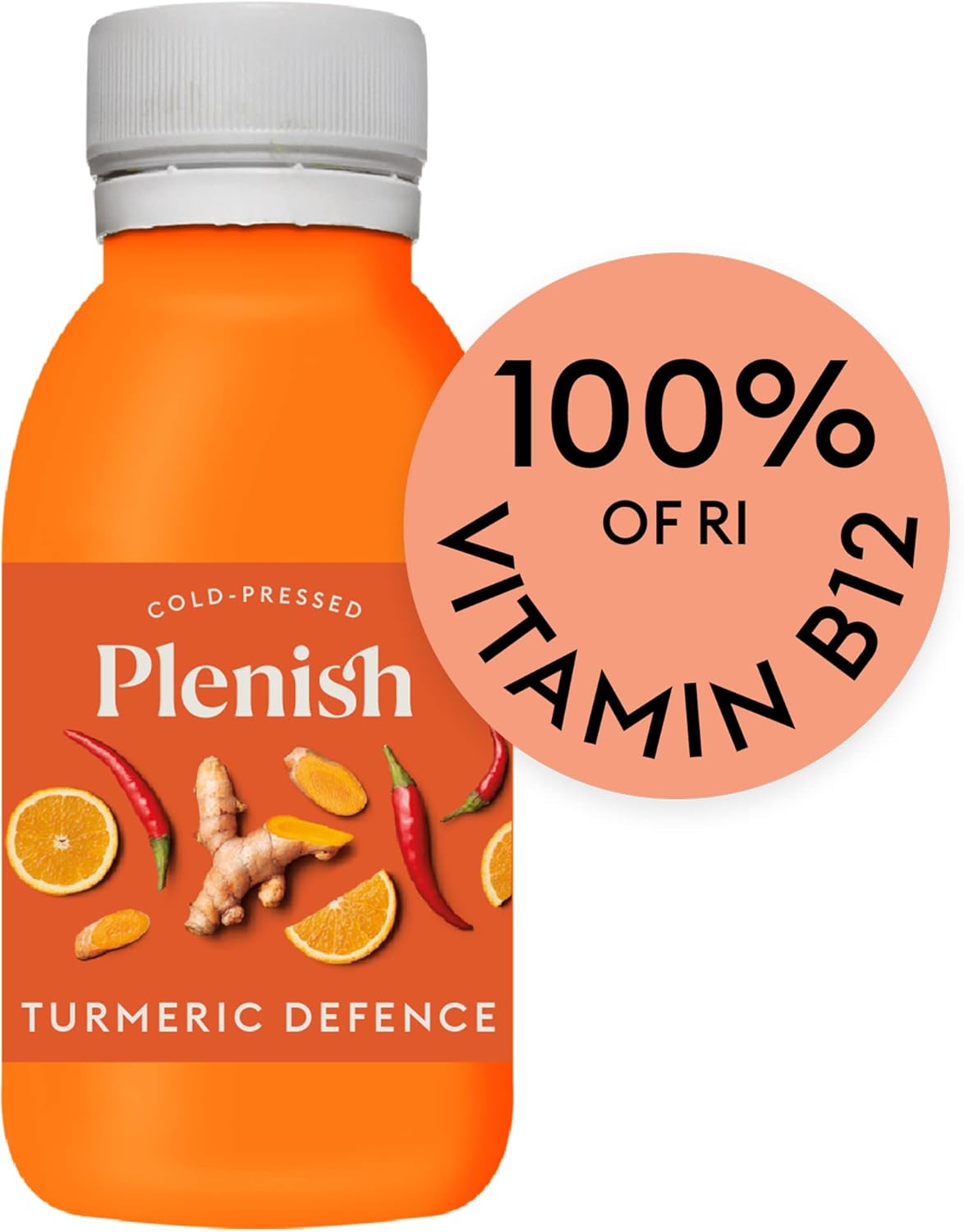 organic turmeric and ginger shots for health