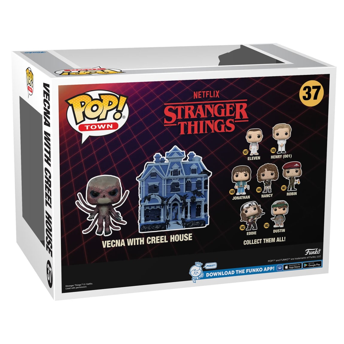 Pop! collectible featuring Vecna from Stranger Things