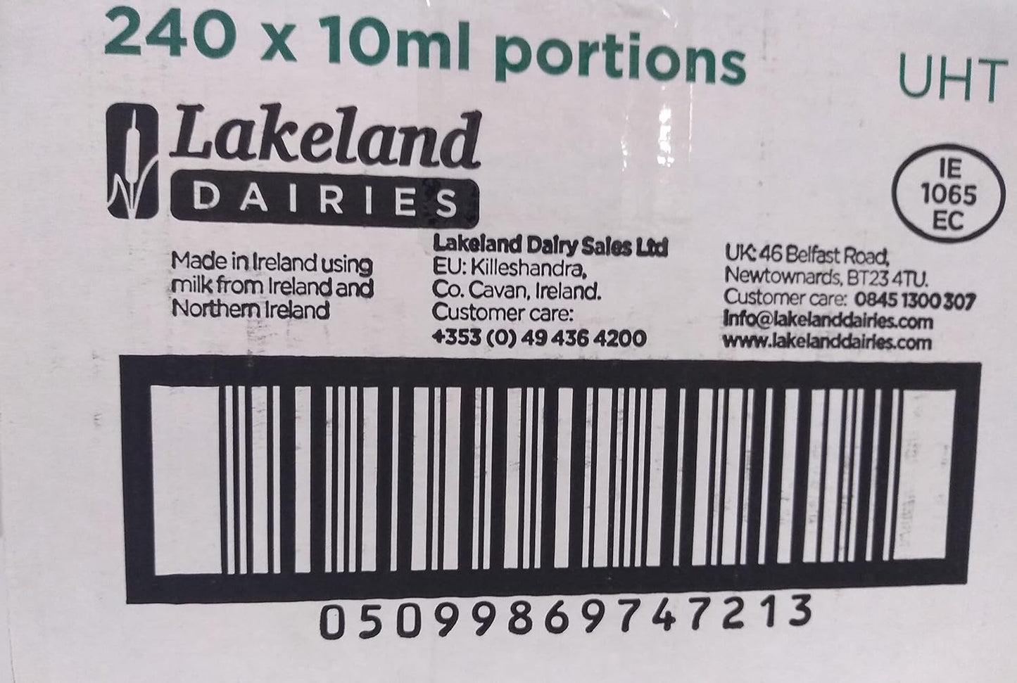 Convenient liquid milk sticks by Lakeland Dairies