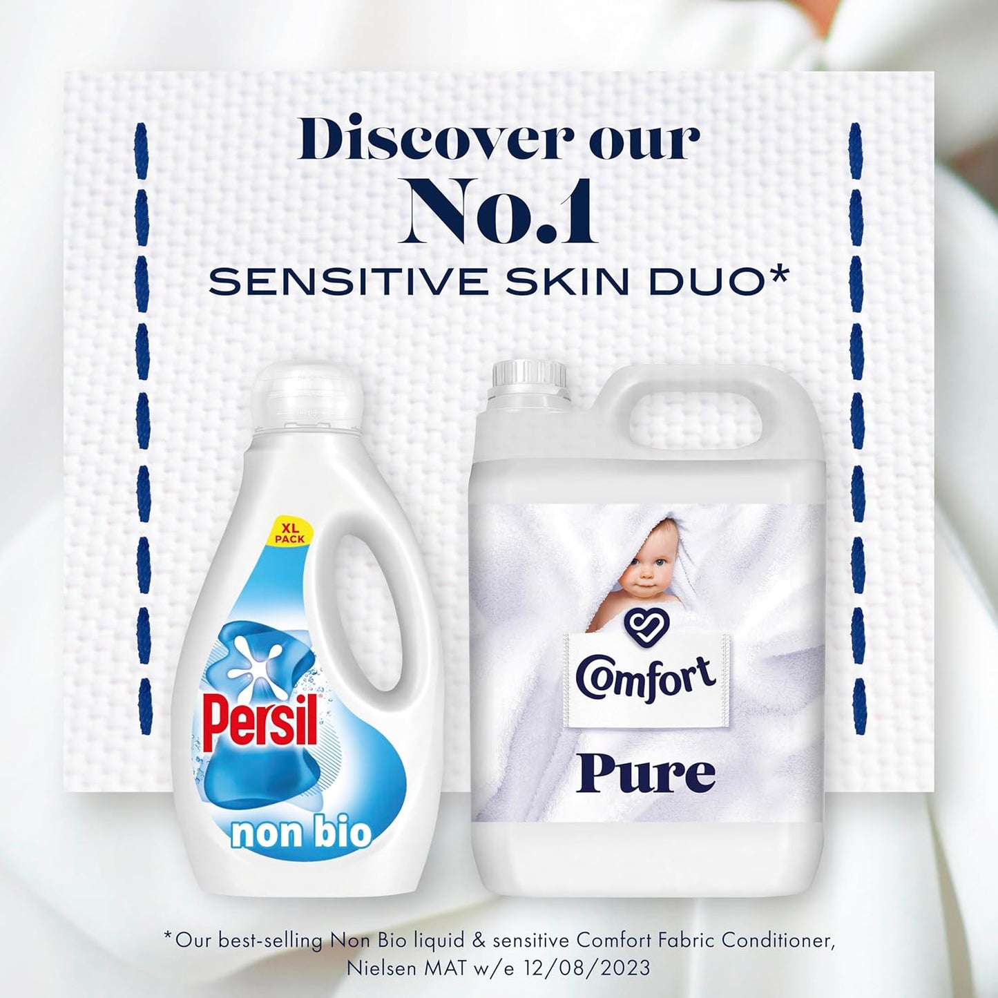 Dermatologically tested fabric softener suitable for sensitive skin and baby clothes
