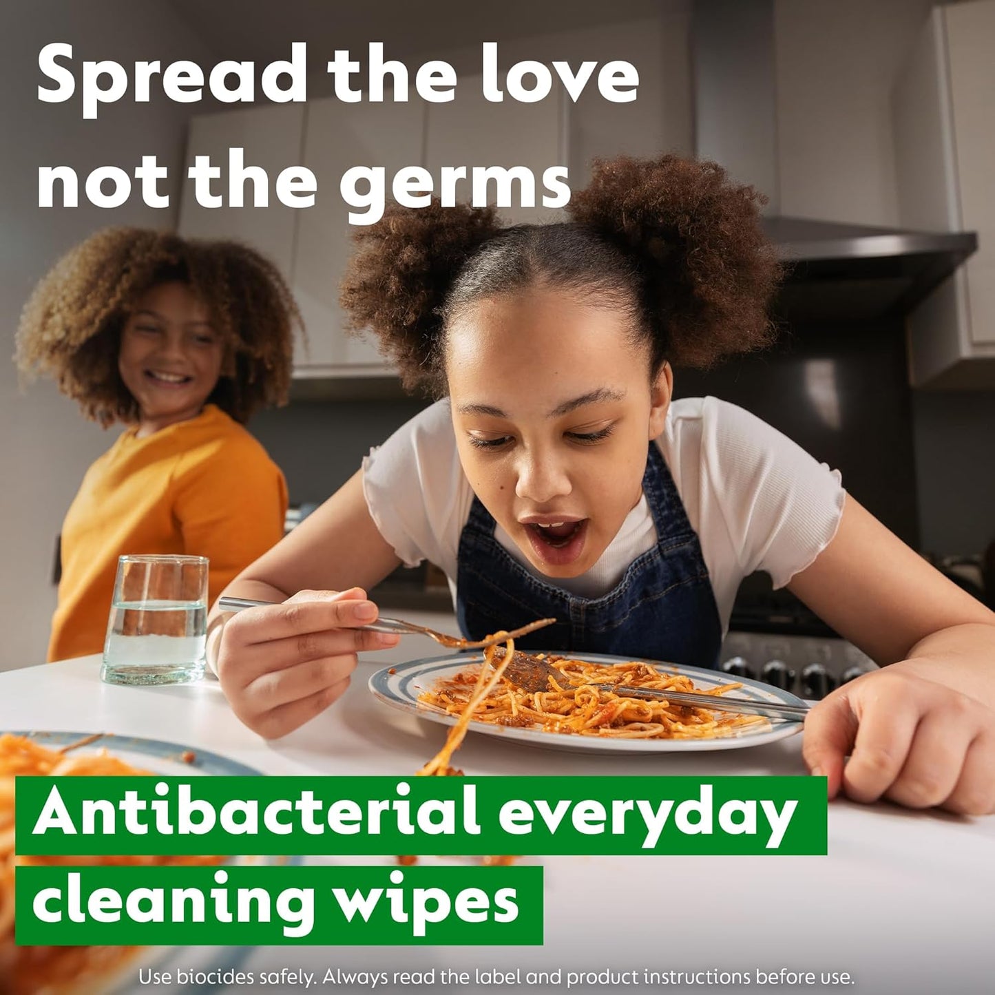 Dettol Antibacterial Multi-Surface Wipes Product Label and Germ Protection Information