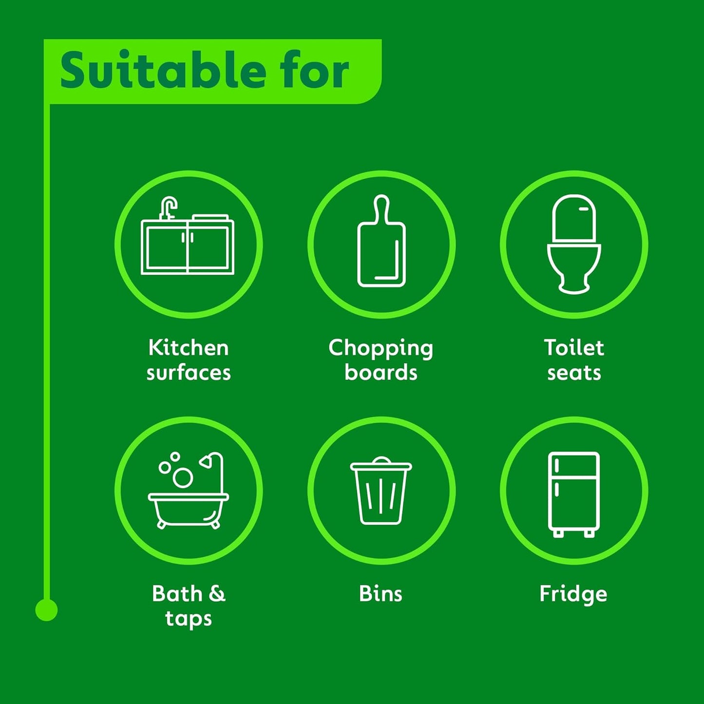 Dettol Antibacterial Multi-Surface Wipes Value Pack 756 Wipes (6 x 126 Packs)