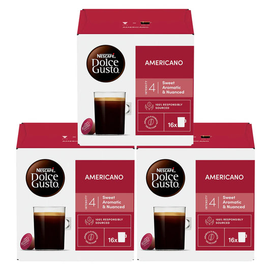 Dolce Gusto Americano 3x16 light roast coffee pods