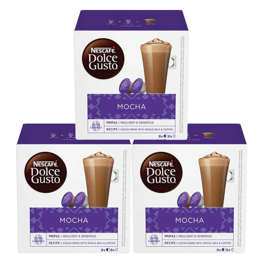 Nescafé Dolce Gusto Mocha coffee pods case