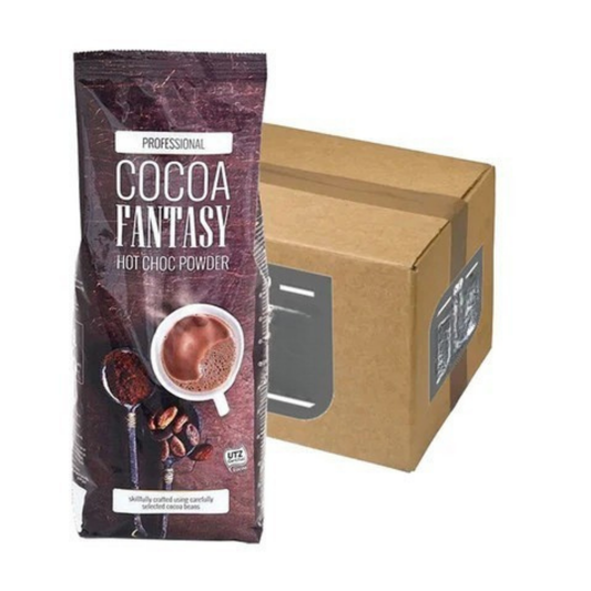 Douwe Egberts Cocoa Fantasy 10x1kg bulk hot chocolate powder bags