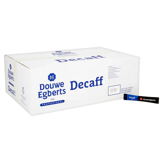 Bulk pack of Douwe Egberts decaffeinated coffee sticks