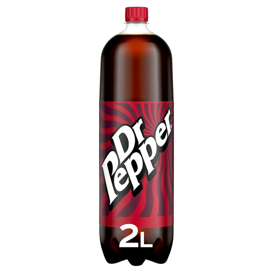 Dr Pepper 6 x 2L bottles sparkling soft drink case