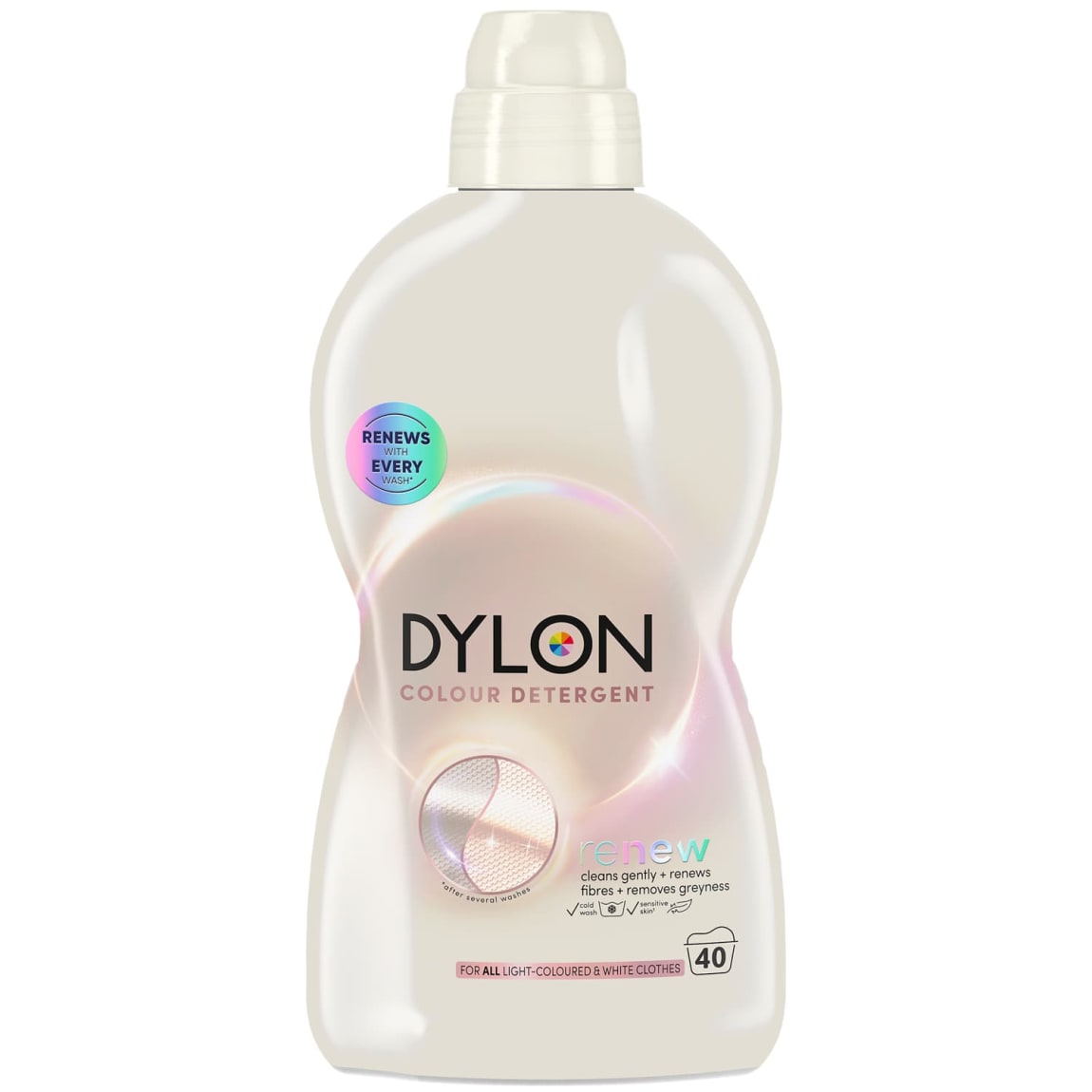 Dylon Light & White detergent liquid for bright clothes care