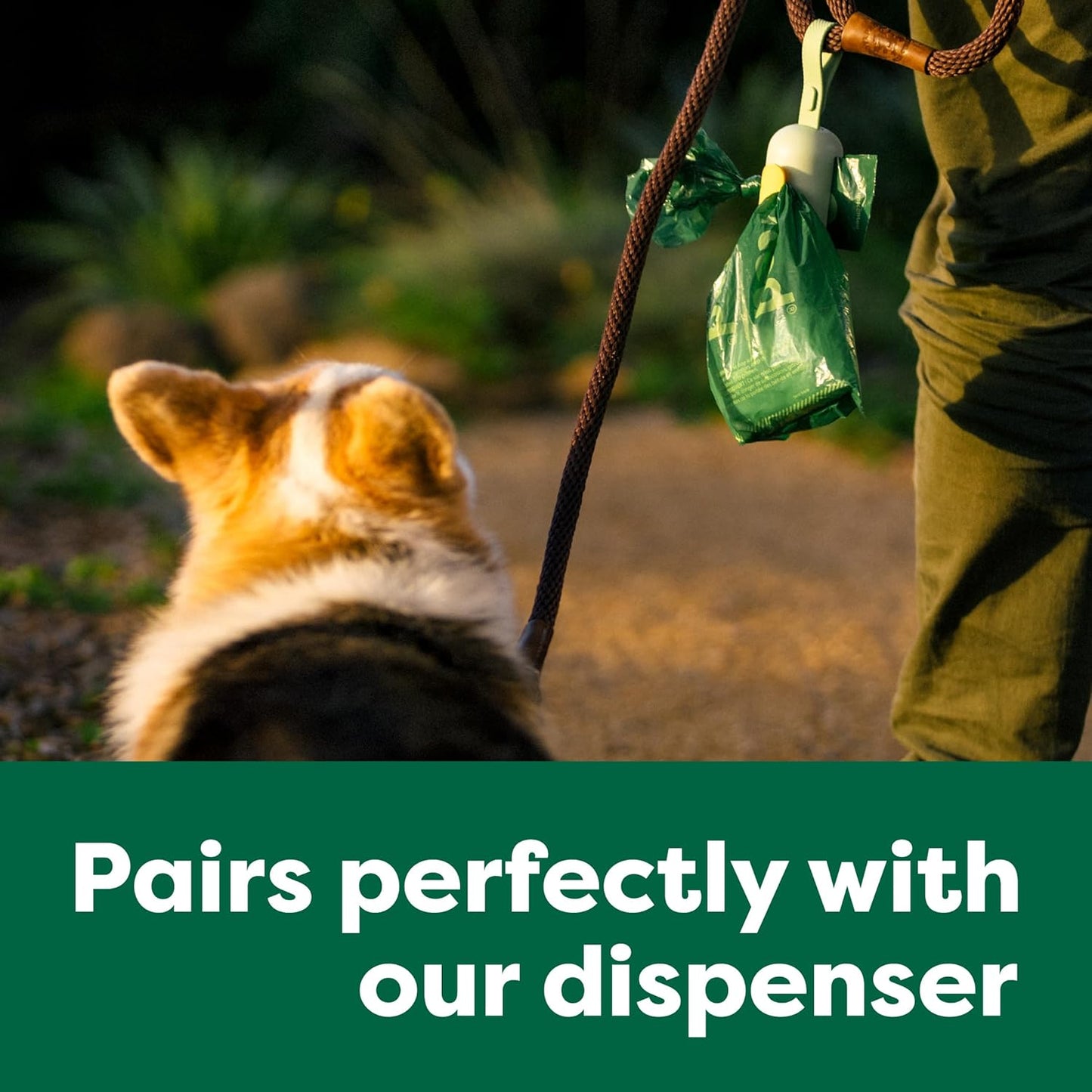 Eco-friendly Earth Rated dog waste bags made from recycled materials