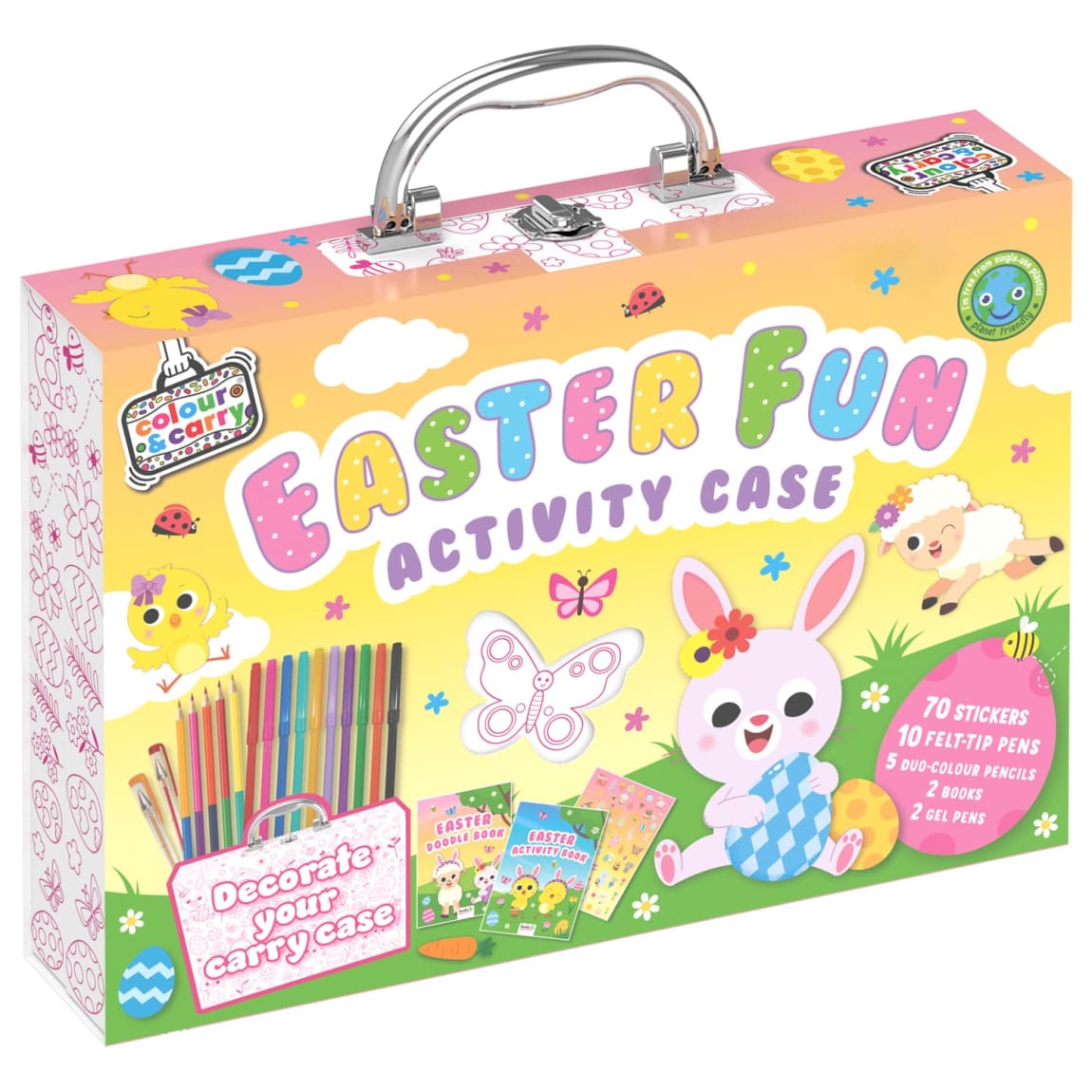 Easter Fun Activity Case 515g with two activity books