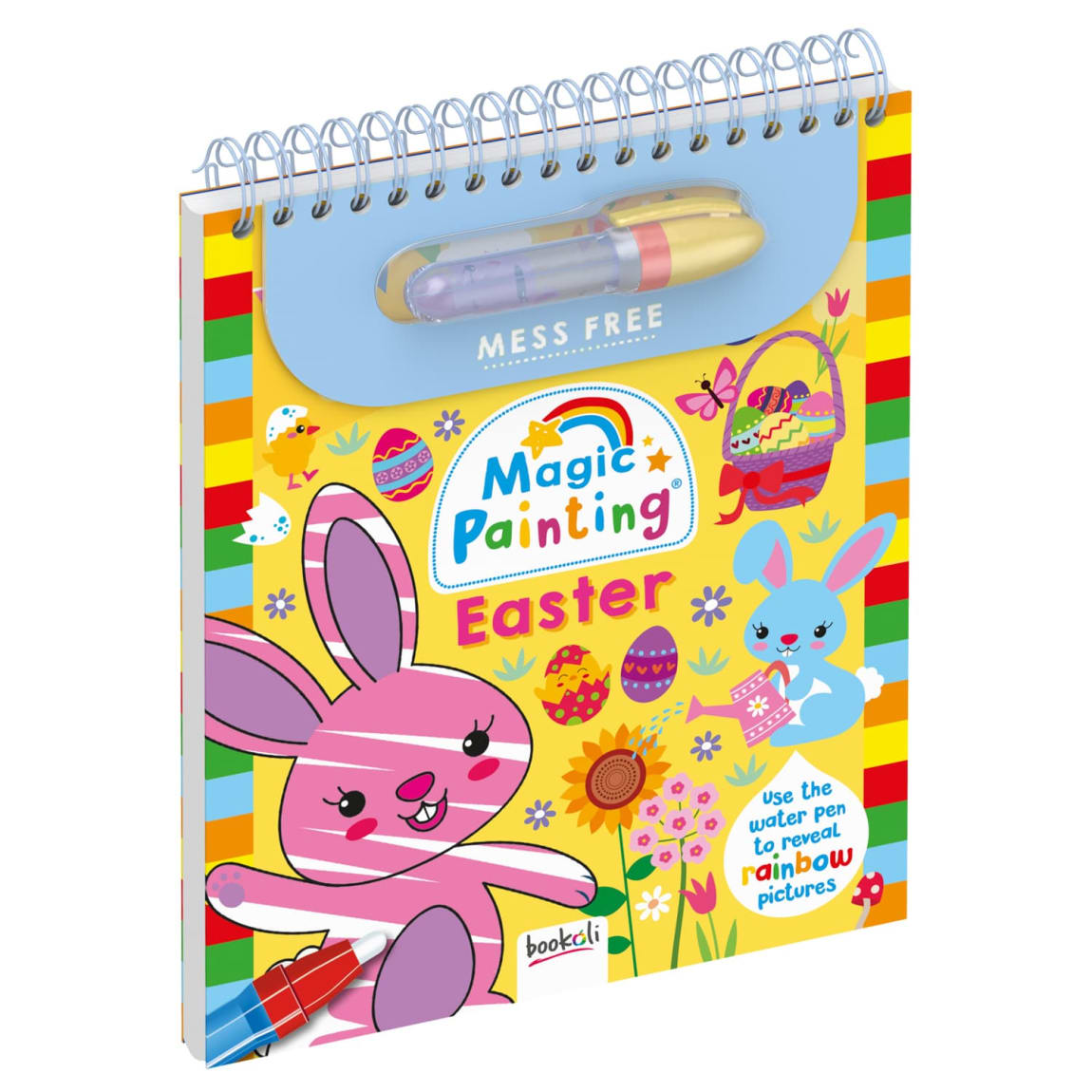 Easter Magic Painting Colouring Book with water pen for kids
