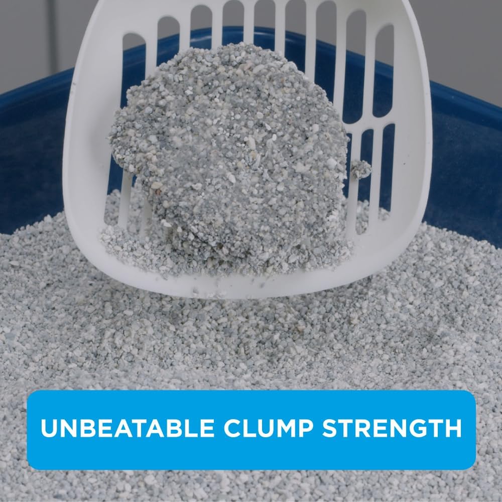 cat litter with strong clumps and fresh scent