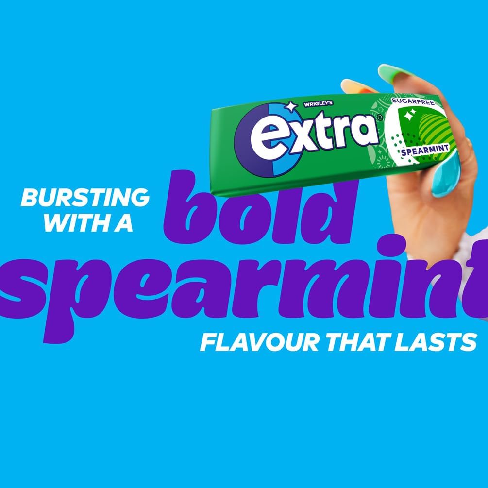 Extra Spearmint Sugar-Free Chewing Gum bulk pack