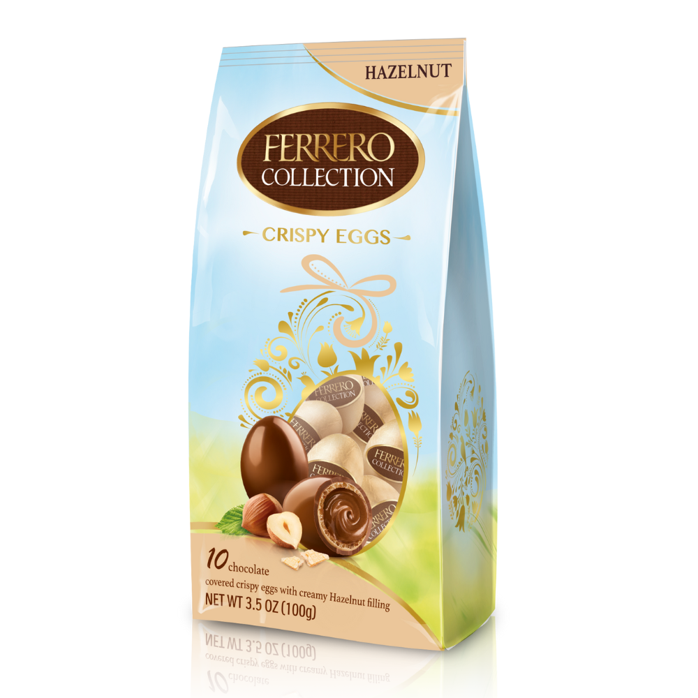 Ferrero Collection Hazelnut Crispy Mini Easter Eggs, perfect for Easter celebrations and gifting