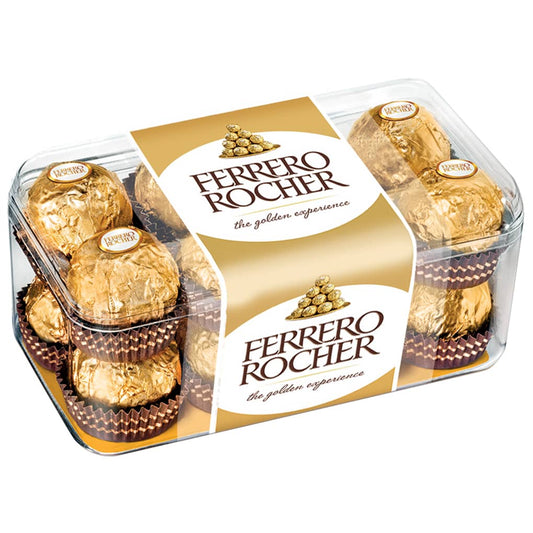 Ferrero Rocher 16pc Box 200g milk chocolate hazelnut gift set