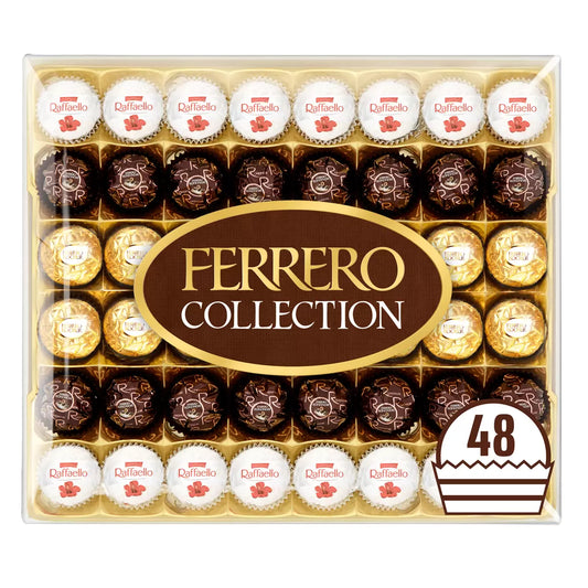 Ferrero Rocher 48-piece chocolate collection gift box, 518g