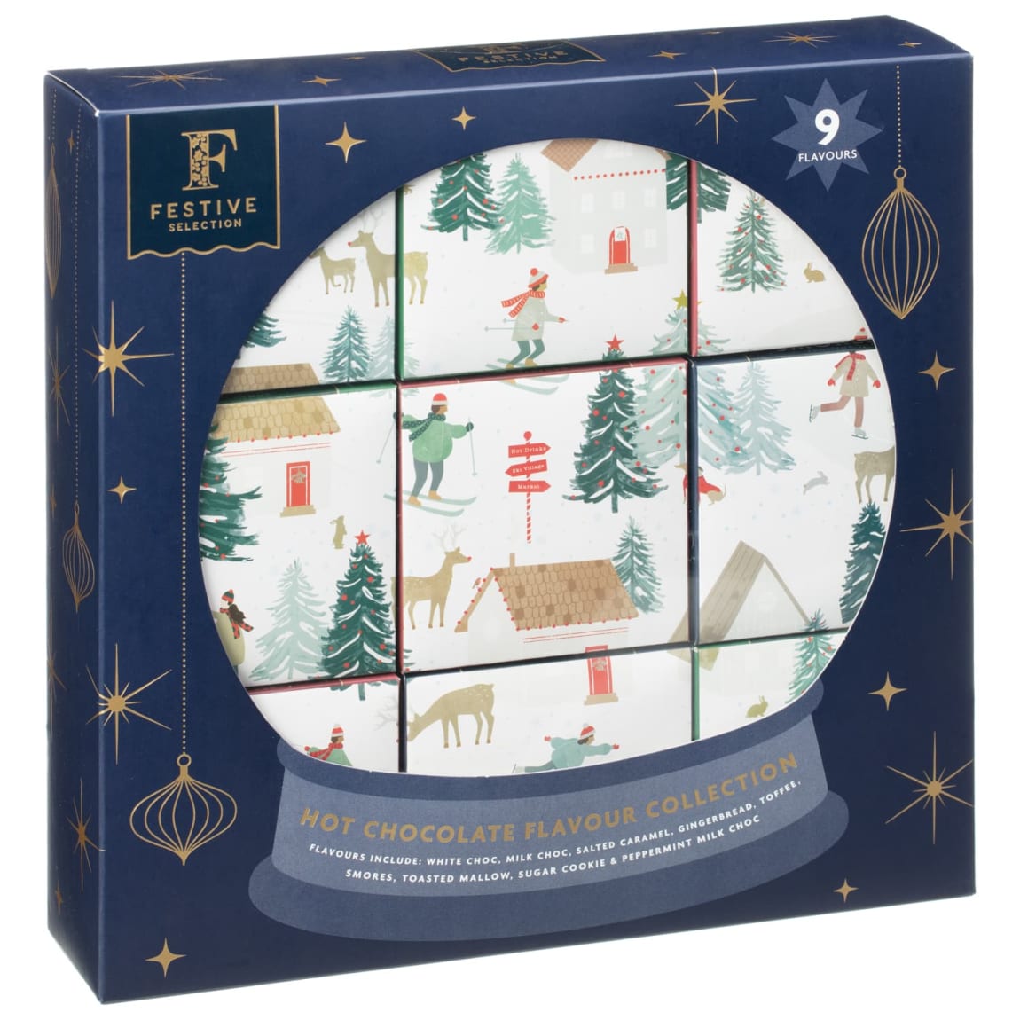 Christmas Hot Chocolate Collection for Gifting or Cozy Nights 9 flavours