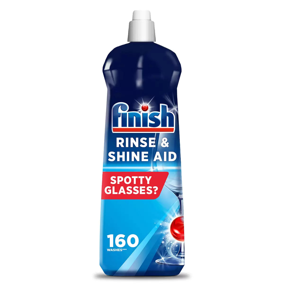 Finish Dishwasher Rinse Agent 2-pack of 800ml bottles, perfect for effective rinsing