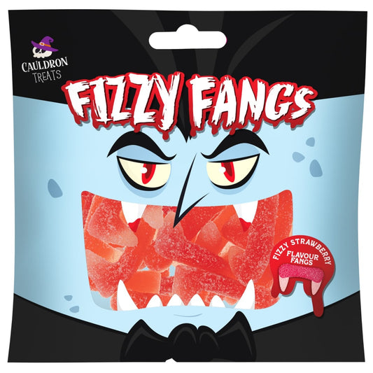 Fizzy Fangs Sweets Strawberry Halloween candy
