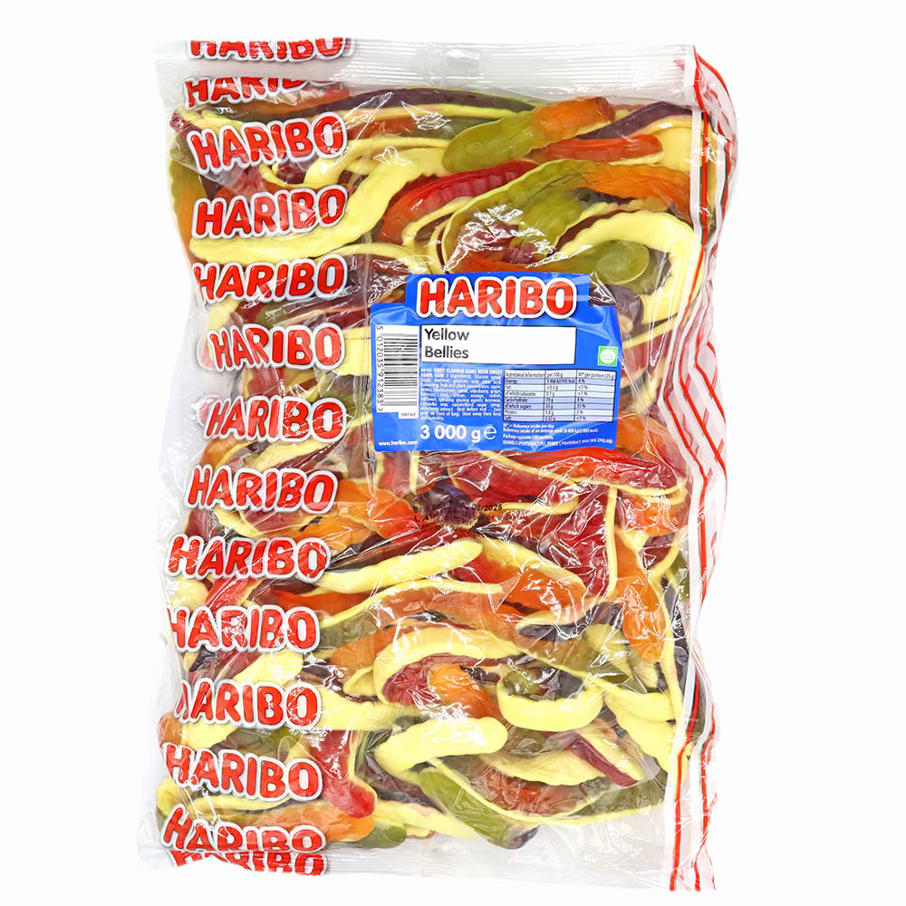 Fruit-flavoured chewy foam and gum sweets by Haribo