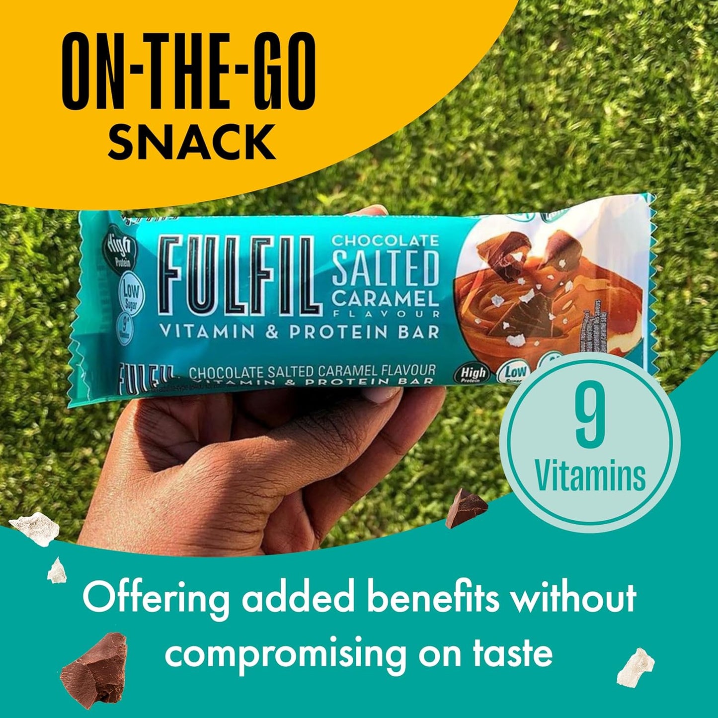 Pack of 15 FULFIL Protein & Vitamin Bars