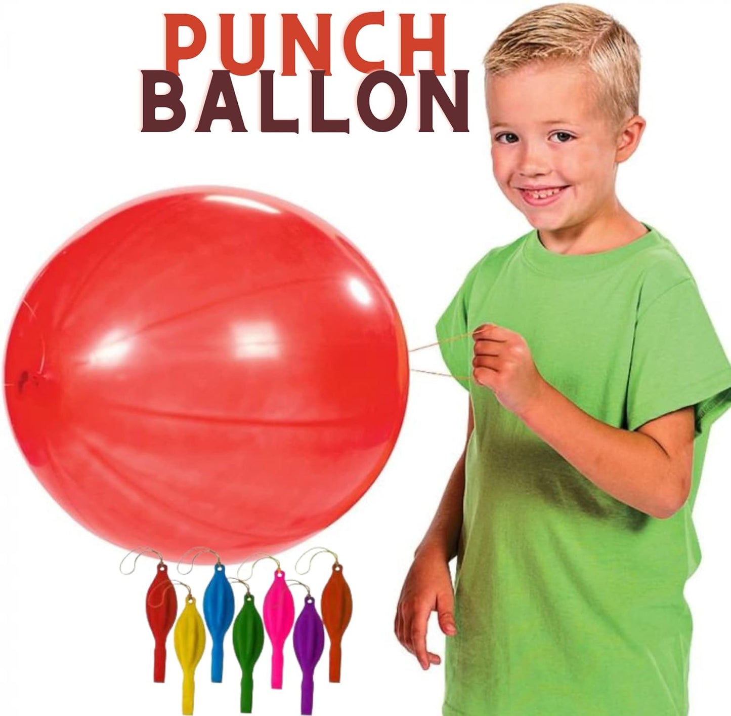 Fun candy gift set with Haribo sweets and 5 balloons