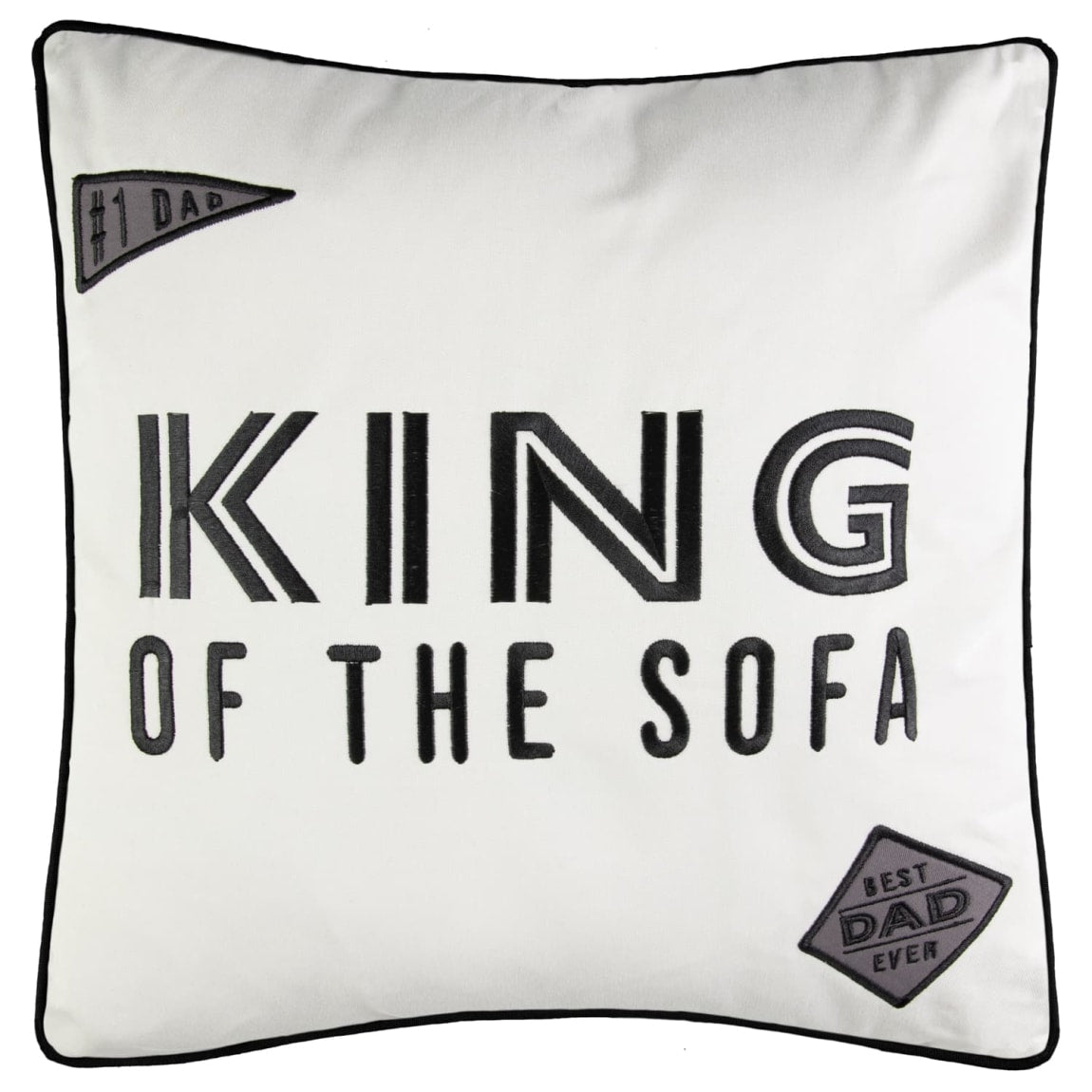 King of the Sofa cushion designed for Father’s Day gifting