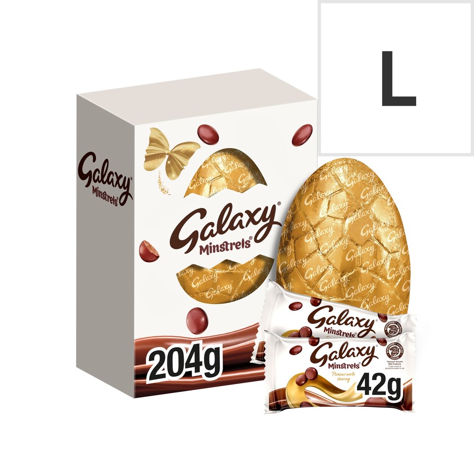 Smooth Galaxy milk chocolate large Easter egg 204g